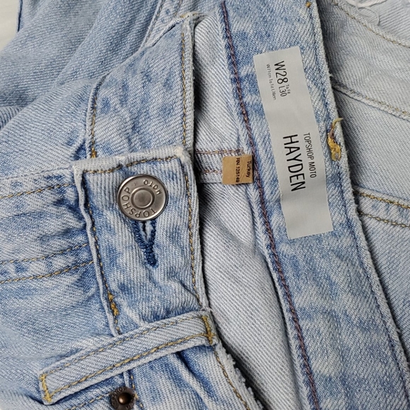 Topshop Moto Hayden Distressed Jeans - Picture 7 of 7